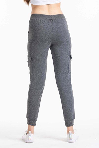 Mossta Γκρι φούτερ Cargo με τσέπες