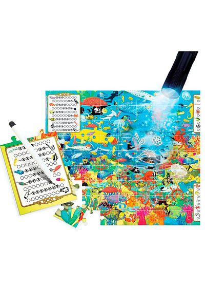 CARIOCA Headu Discover Sea Life? Magic Lantern Activity Puzzle-ıt22311