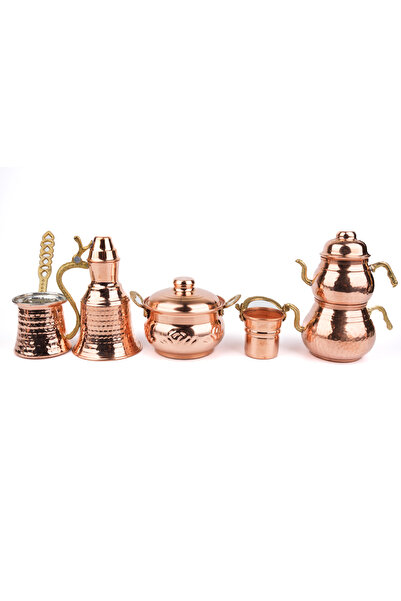 Zinnun BAKIR DEKORATİF BİBLO SET N2