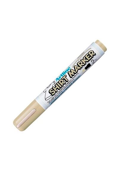artline : Shirt Marker T-Shirt & Clothing Marker Pen: 2.0 Mm: Beige