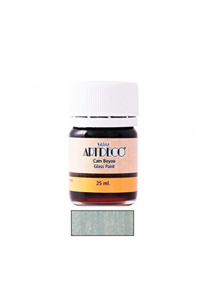 Artdeco Metalik Gümüş 25 Ml. Cam Boyası