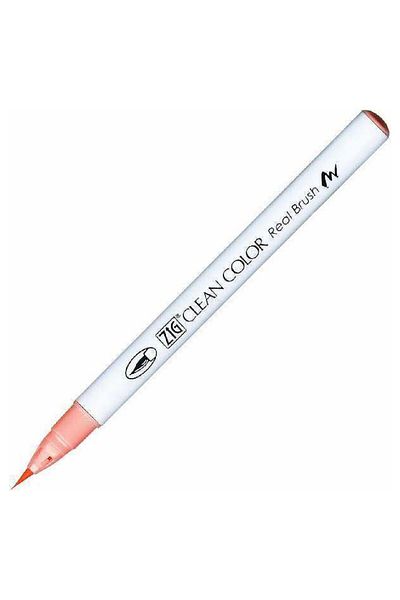 Zig Clean Color Real Brush Rb-6000at 222 Flamingo Pink Brush Tip Pen