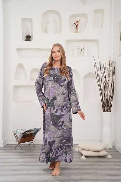 QUAWEAR B2404 Cămașă de noapte rochie Big Mama Plus Size