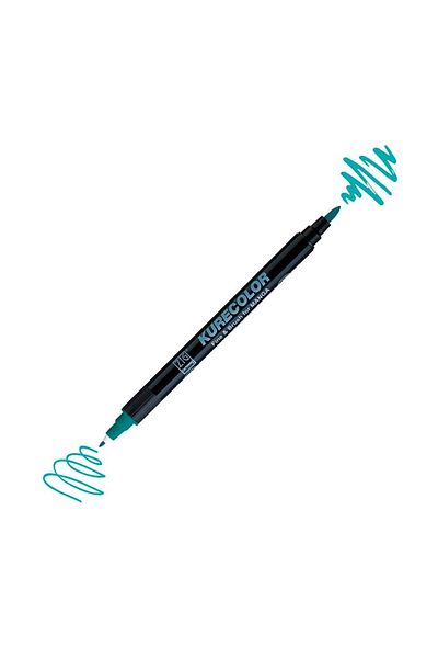 Zig Zıg Kurecolor Cartoonist Fine & Brush Marker Cnkc2200 Double Ended Manga and Graphic Marker No:334 Persi