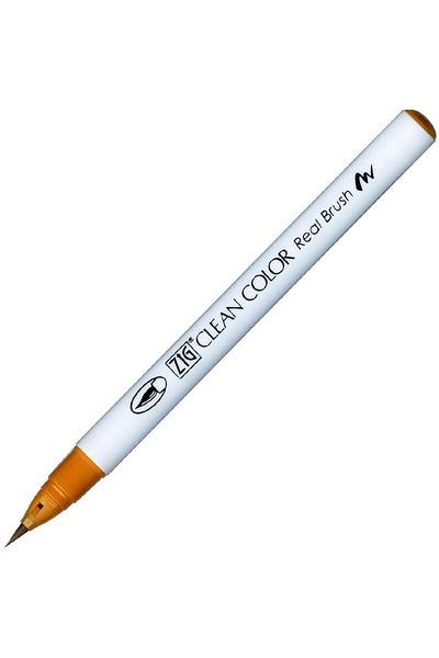 Zig Real Brush Rb-6000At 061 - Ltight Brown Brush Tip Pen