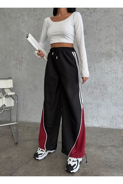 EDVESS Parachute Trousers Unisex Striped