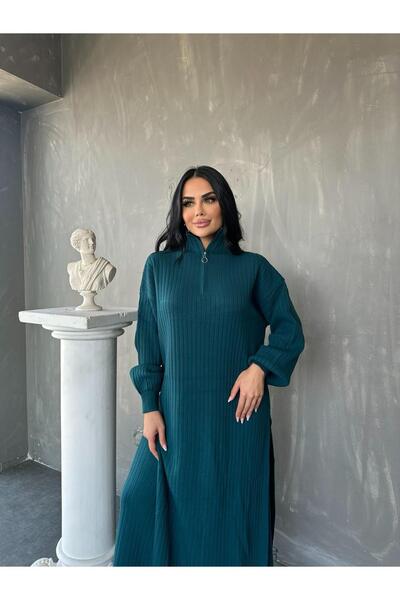 MAY MARA Women's 2-Piece Pants Suit with Long Tunics and Zipper Detail