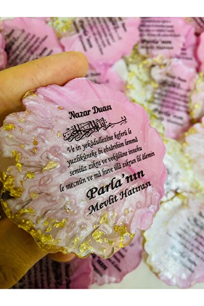 Ervalin Hobi Tasarım Pembe Epoksi (10 adet)