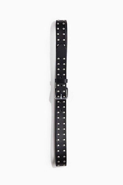 H&M Studded leather belt