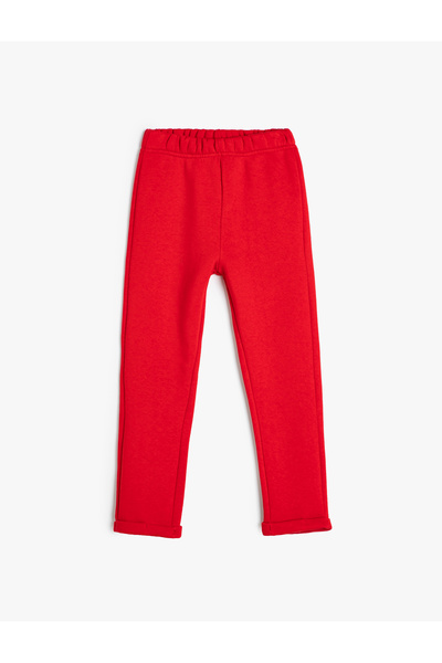 Koton Βασικό αθλητικό παντελόνι με δεμένες τσέπες στη μέση