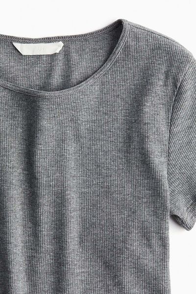 H&M Ribbed T-shirt