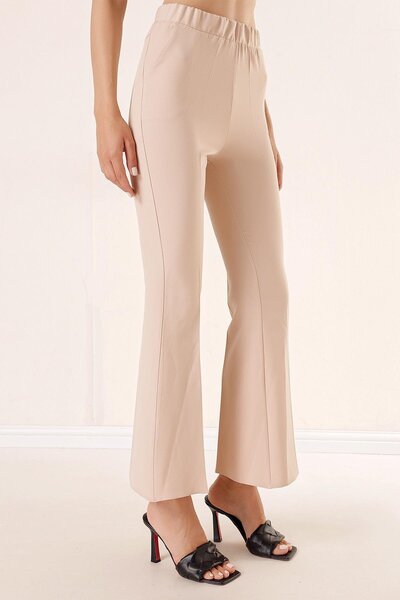 By Saygı Flared Trousers