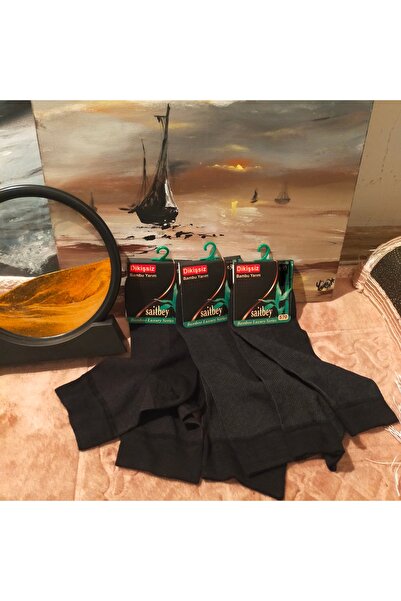 saitbey Bambu yarım boy kokulu çorap 3 adet