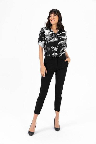 By Saygı Lycra Fabric - Classic Side Pocket Trousers