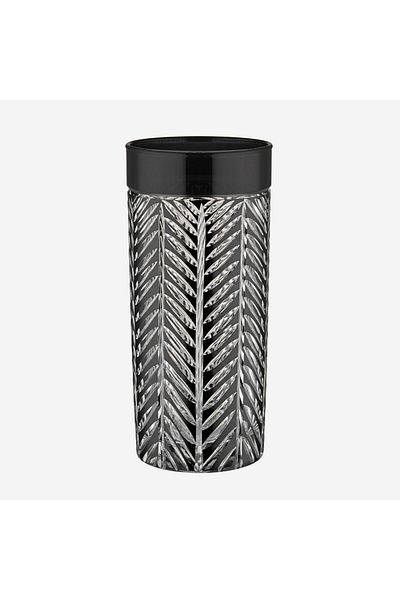 CHIARA ALESSI Lanza Black Glass Water Cup 485 ml