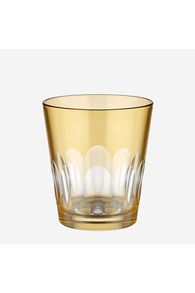 CHIARA ALESSI Nora Amber Glass Water Cup 345 ml