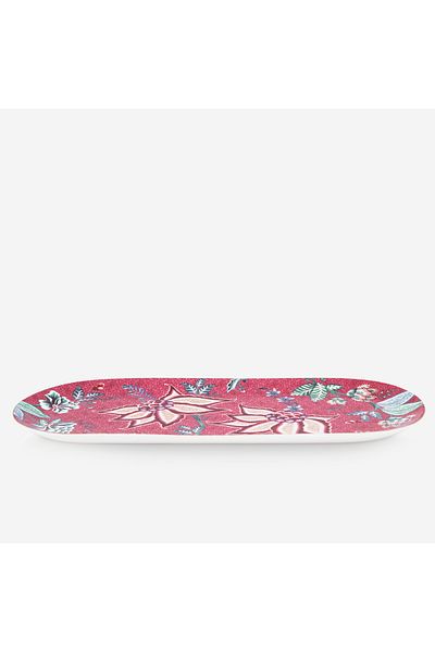 Pip Studio Flower Festival Red Porcelain Service Plate 33 Cm