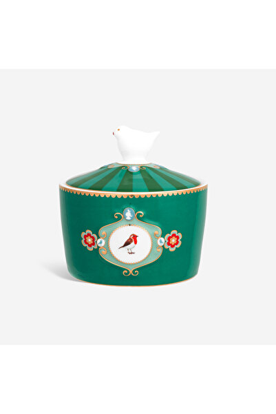 Pip Studio Love Birds Yeşil Porselen Şekerlik 300 ml