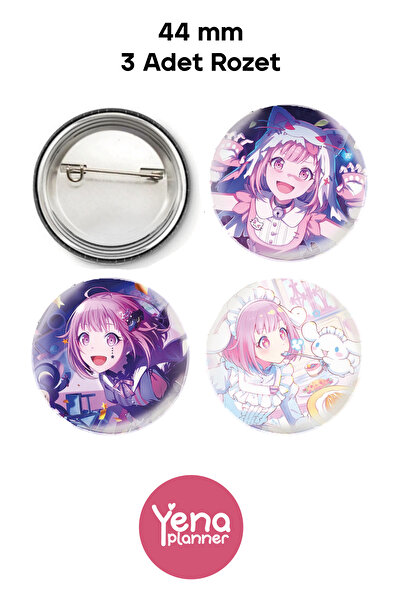 Yenaplanner Project Sekai - Design ornament pentru geantă