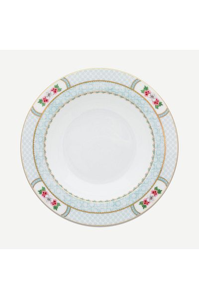 Pip Studio Blushing Birds White Porcelain Pit Plate 21.5 Cm