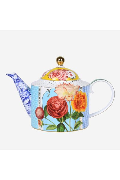 Pip Studio Royal Blue Porcelain Teapot 1600 ml