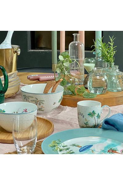 Pip Studio Jolie Green Porcelain Mug Set 350 ml
