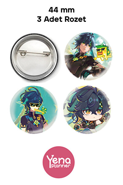 Yenaplanner زخرفة حقيبة جينشين