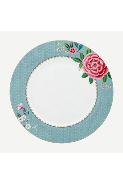 Pip Studio Blushing Birds Blue Porcelain Dinner Plate 26.5 Cm