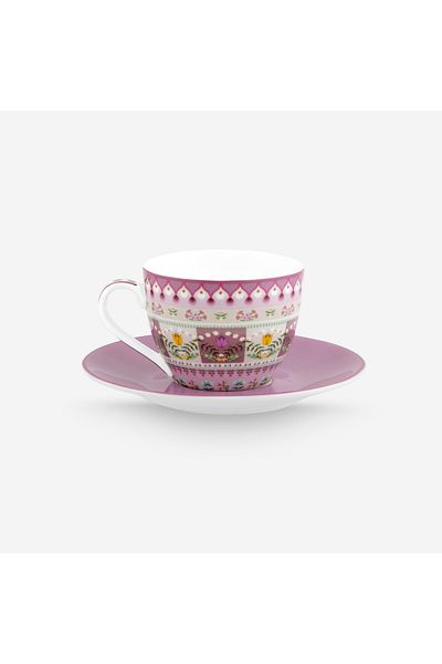 Pip Studio Lily & Lotus Purple Porcelain Coffee Cup 120 ml