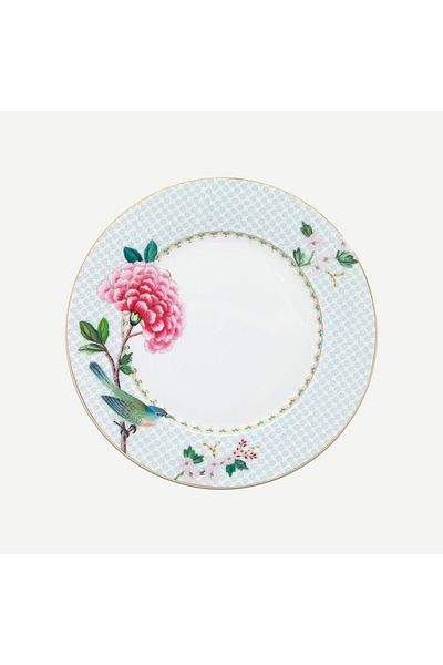 Pip Studio Blushing Birds White Porcelain Breakfast Plate 21 Cm
