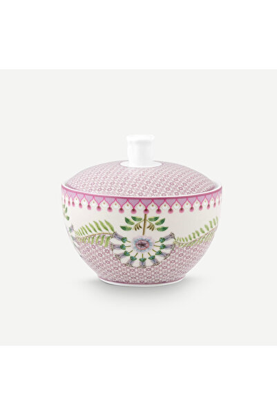 Pip Studio Lily & Lotus Mor Porselen Şekerlik 300 ml