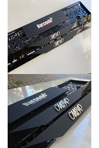 Barcode Works Mat Pleksi Plakalık Takmatik Model Kişiye Özel