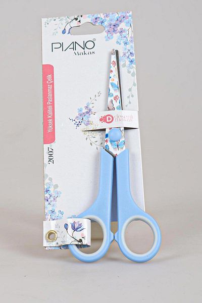 Piano Patterned Scissors 17 Cm