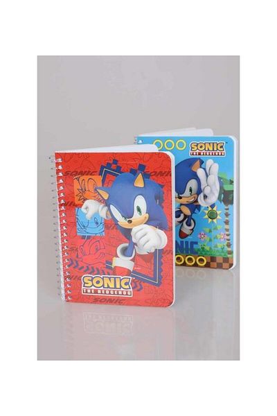 Sonic دفتر ملاحظات مخطط مرخص من سونيك / مذكرة 80 ورقة