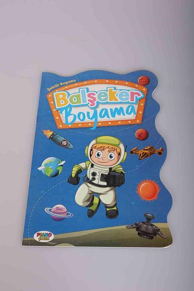 Piano Balseker Shaped Coloring Notebook