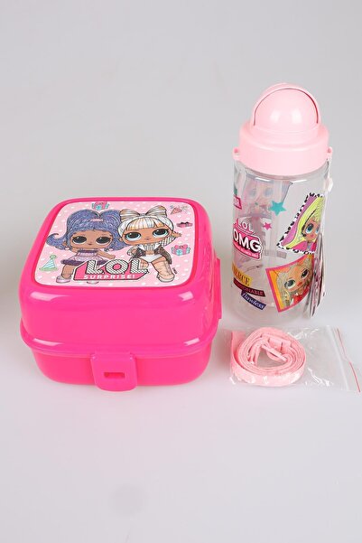 L.O.L. SURPRISE Lol Surprise Tritan Flask and Double Layer Licensed Feeding Bowl Set