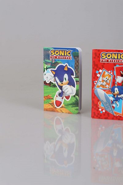 Sonic Caiet de buzunar cu copertă rigidă SONIC LICENTIAT