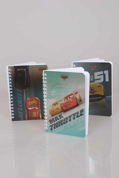 CARS NOTION PENTRU MAȘINI LICENȚIATE CU DUNGĂ / BLOC DE NOTE 80 FOI