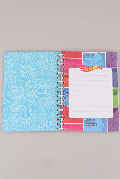 HOT WHEELS New Season Licensed Hot Wheels A6 Spiraled Lined Notepad / Memo Pad