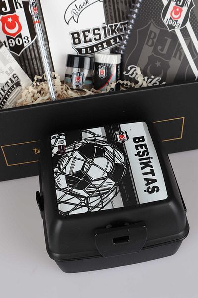 Beşiktaş DEKOMUS Special Boxed - Licensed Besiktas Feeding Bowl and Stationery Set