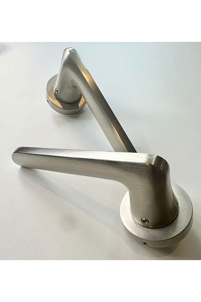 Hafele Eloy Satin Wc Door Handle