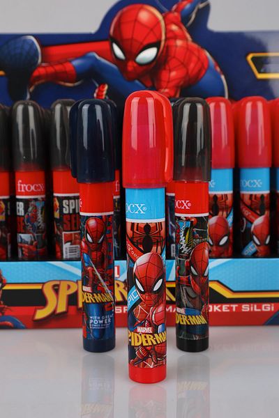 SPIDERMAN Licensed Rocket Eraser - Mixed Model
