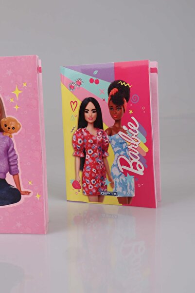 Barbie New Season Licensed Barbie A6 Striped Notebook
