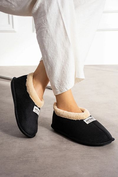 Okanmed Ucc 045 Soft Sole Γυναικεία και ανδρικά μάλλινα εσωτερικά παπούτσια Winter House