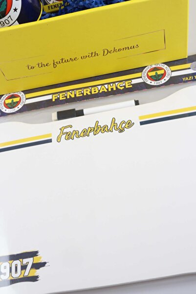 Fenerbahçe DEKOMUS ÖZEL KUTULU LİSANSLI FENERBAHÇE YAZI TAHTASI,OYUN HAMURU VE PUZZLE HOBİ EĞLENCE KIRTASİYE SE