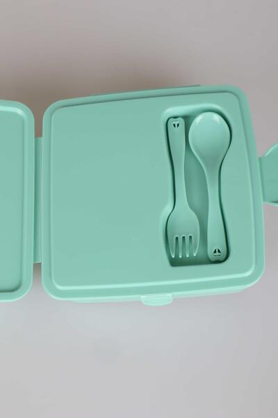 Stitch Lisan Stitch 500 ML Water Bottle and 2 Layer Feeding Bowl Food Set