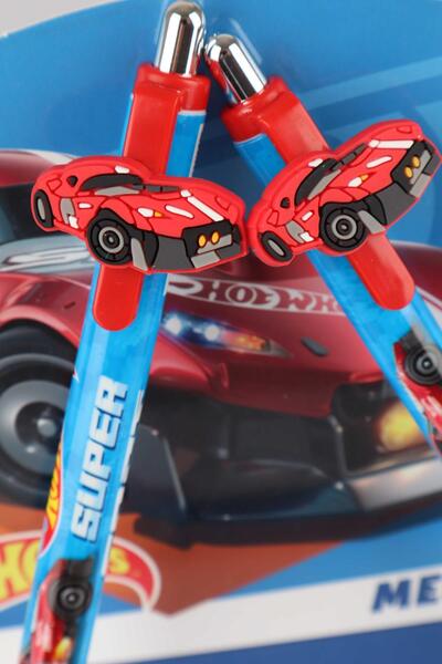 HOT WHEELS 2024 YENİ SEZON LİSANSLI HOT WHEELS MASKOTLU VERSATİL UÇLU KALEM 0.7 MM
