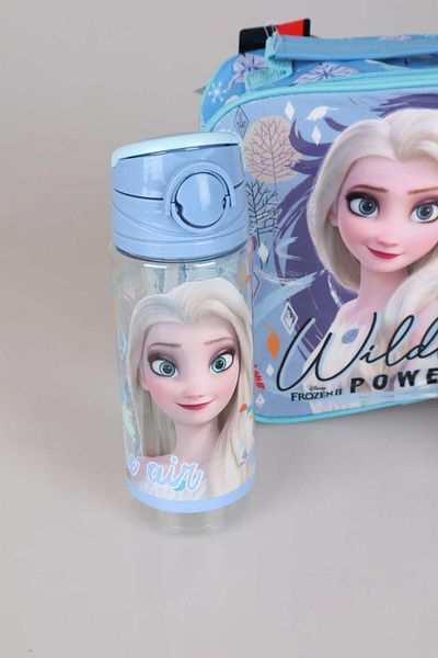 ELSA DEKOMUS Licențiat „Blue Frozen Elsa Frozen Collection” - Cutie de prânz, recipient de prânz și 500