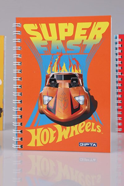 HOT WHEELS New Season Licensed Hot Wheels A6 Spiraled Lined Notepad / Memo Pad