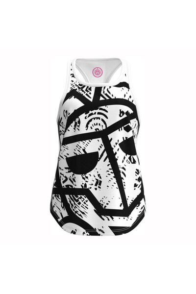 Bidi Badu Melbourne Chill Tank Kadın Tenis Atleti - white/black